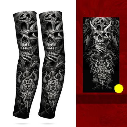Zonbeschermende en ademende koelhoes voor tatoeages