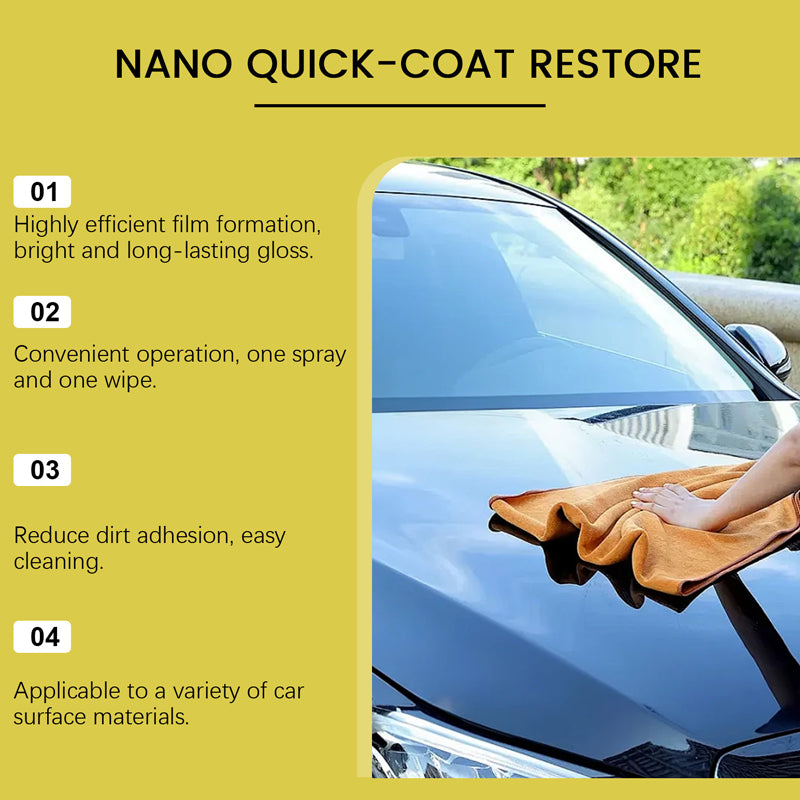 Auto Nano Coating Spray - Snel herstel en spiegelglans