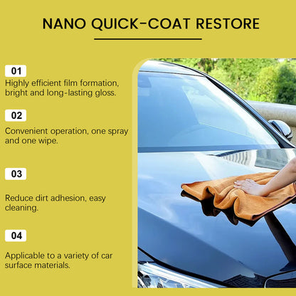 Auto Nano Coating Spray - Snel herstel en spiegelglans