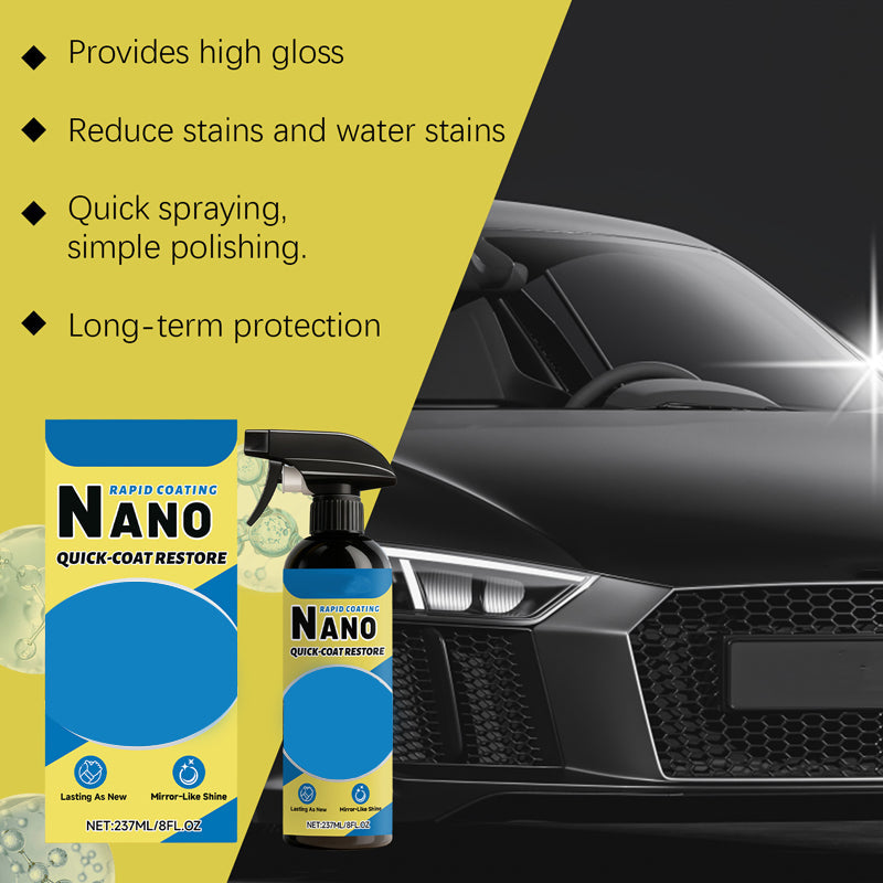 Auto Nano Coating Spray - Snel herstel en spiegelglans