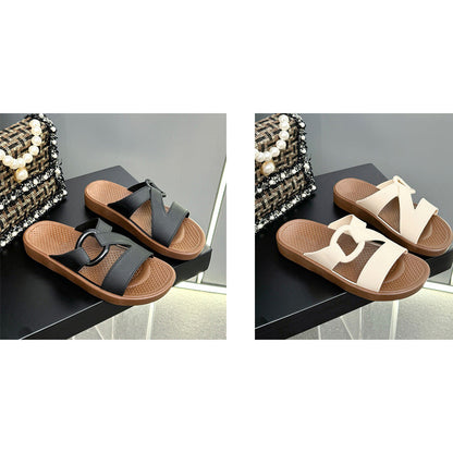 Comfortabele antislip platform slippers voor dames