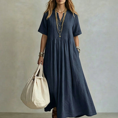 🔥 Today Only – Up To 60% OFF 👗 Women's Loose Casual V-Neck Dress✨