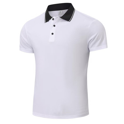 👔 Smart-casual Heren Polo｜Ademende Stof, Strakke Pasvorm en Verzorgde Uitstraling