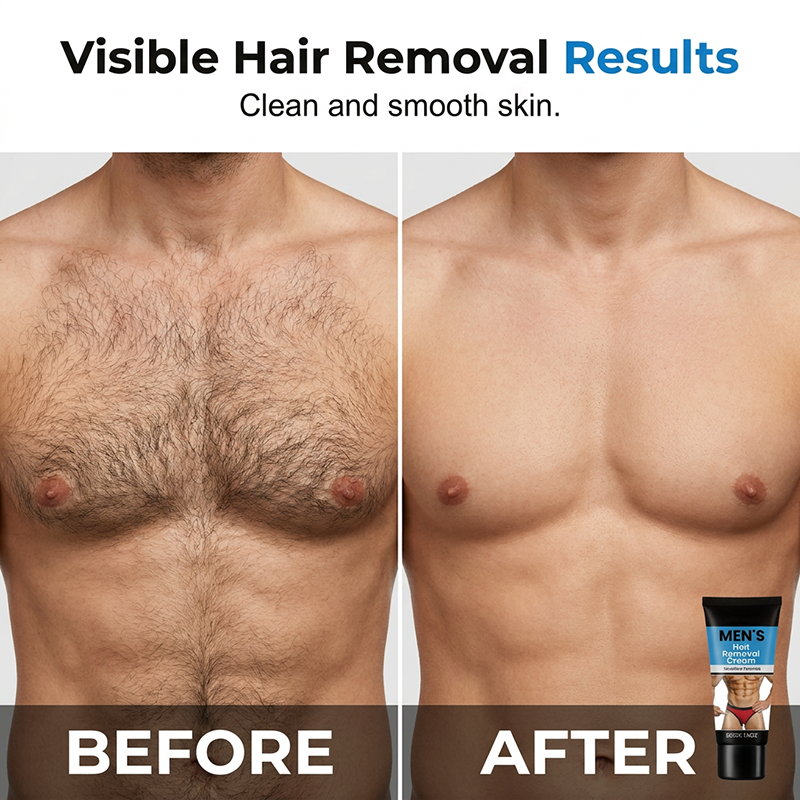 🔥 Limited-Time Offer 🧴 Men's Gentle Hair Removal Cream – Smooth Finish, Gentle Formula & Easy Application ✨