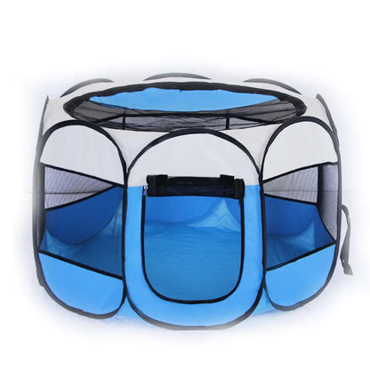 🔥 50% OFF 🐾 Summer Pet Portable Playpen – Breathable Mesh, Foldable Design & Indoor/Outdoor Comfort ✨