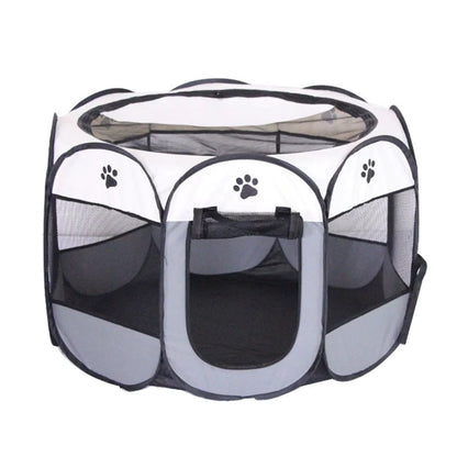 🔥 50% OFF 🐾 Summer Pet Portable Playpen – Breathable Mesh, Foldable Design & Indoor/Outdoor Comfort ✨