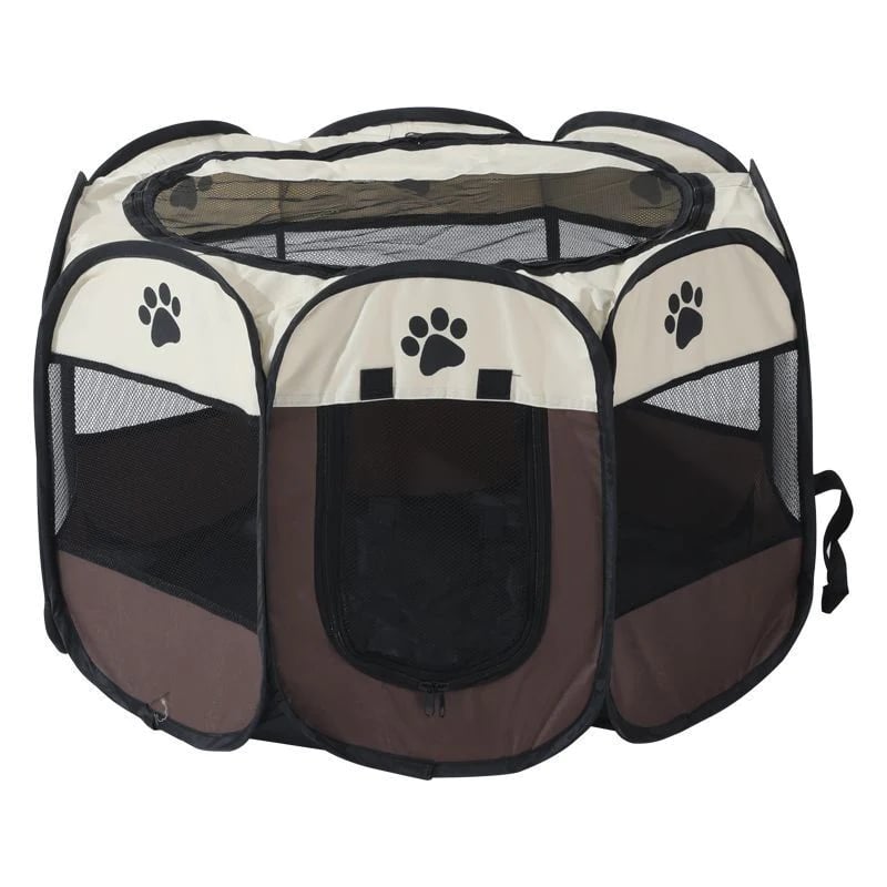🔥 50% OFF 🐾 Summer Pet Portable Playpen – Breathable Mesh, Foldable Design & Indoor/Outdoor Comfort ✨