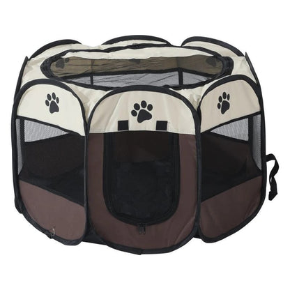 🔥 50% OFF 🐾 Summer Pet Portable Playpen – Breathable Mesh, Foldable Design & Indoor/Outdoor Comfort ✨