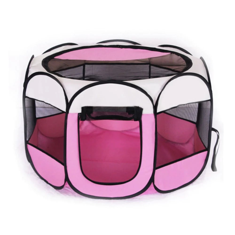 🔥 50% OFF 🐾 Summer Pet Portable Playpen – Breathable Mesh, Foldable Design & Indoor/Outdoor Comfort ✨