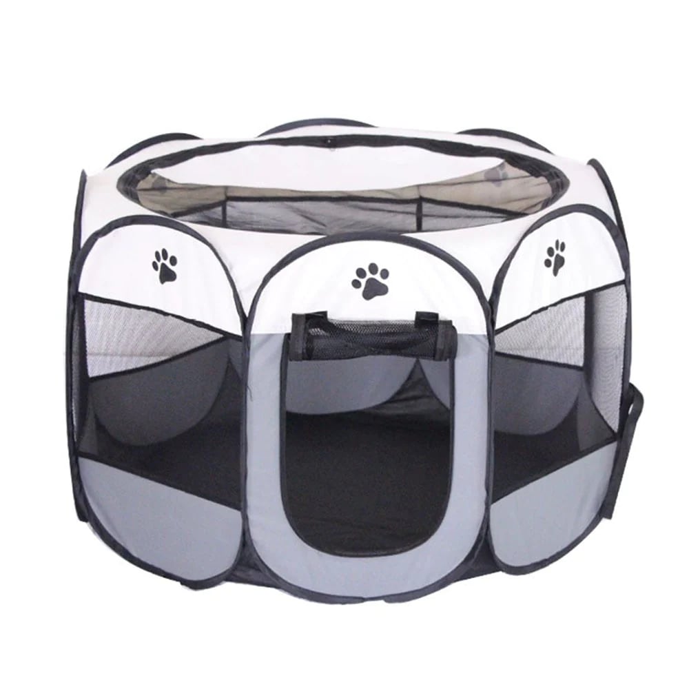 🔥 50% OFF 🐾 Summer Pet Portable Playpen – Breathable Mesh, Foldable Design & Indoor/Outdoor Comfort ✨