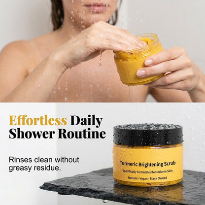 ✨🧡 50% KORTING! Smeer deze kurkuma-scrub op je lijf en je dode huidcellen vluchten in paniek! Alsof je een nieuw vel tovert – gouden glow, zijdezacht, en je ruikt alsof je net uit een Marokkaanse spa komt!