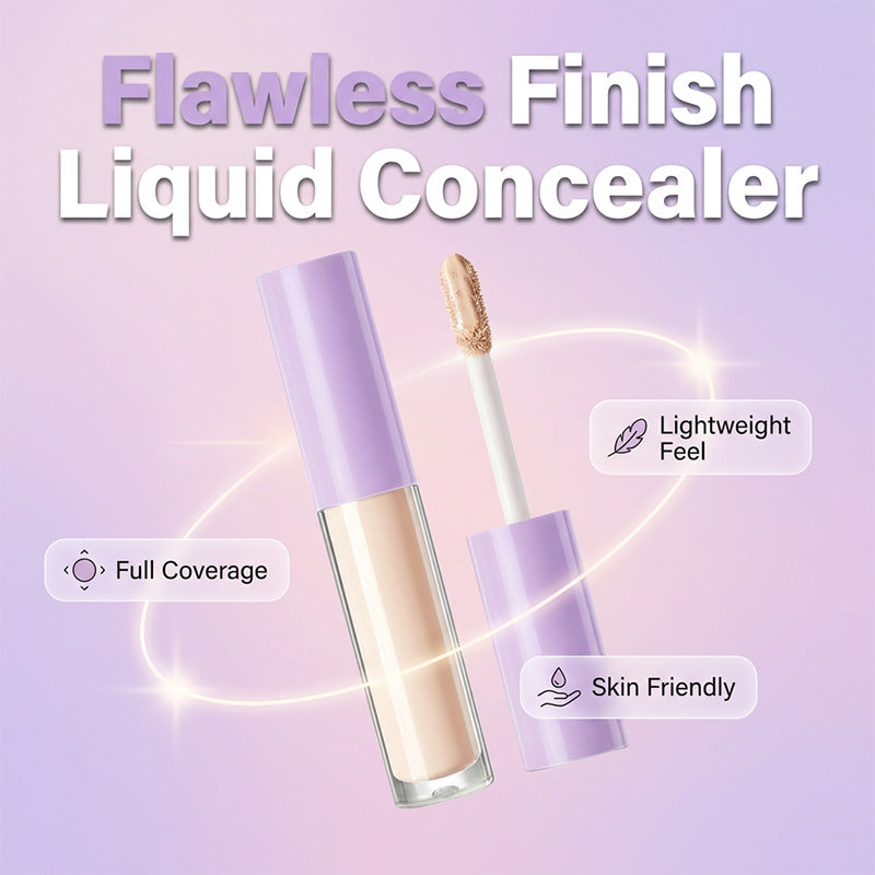 Langdurige concealer met een vlekkeloze finish