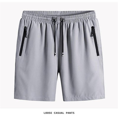 Grote maten IJs Zijde stretchshorts