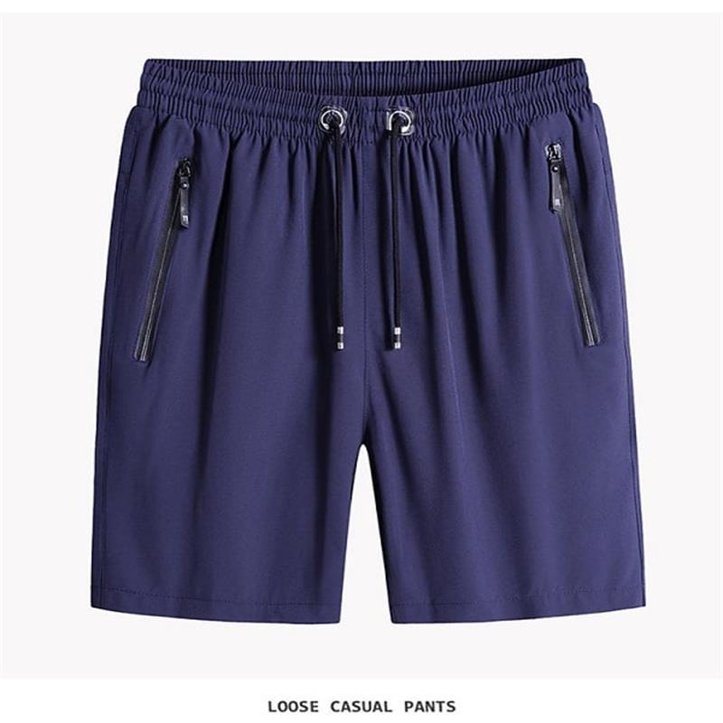 Grote maten IJs Zijde stretchshorts
