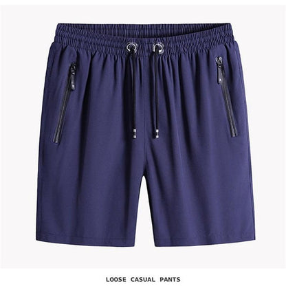 Grote maten IJs Zijde stretchshorts