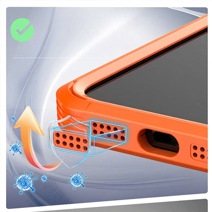 Magnetic Phone Case with Built-in Screen Protector