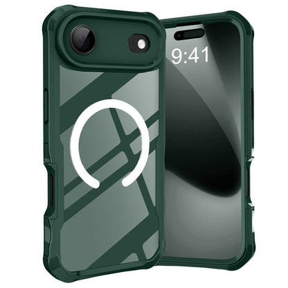 Magnetic Phone Case with Built-in Screen Protector