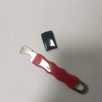 Multifunctionele draagbare messenslijper en flesopener