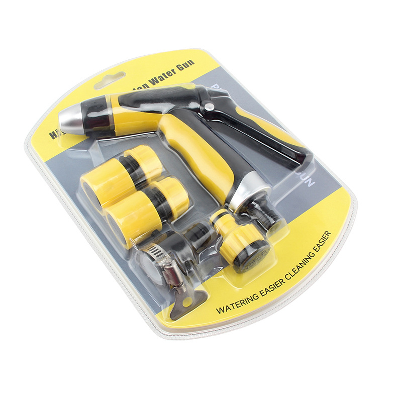 🔫 56% OFF NOW! ⏰ High-Pressure Garden Hose Nozzle Spray Gun – 7 spray patterns & ergonomic grip – Leak-proof, perfect for watering, car washing or patio cleaning 💦