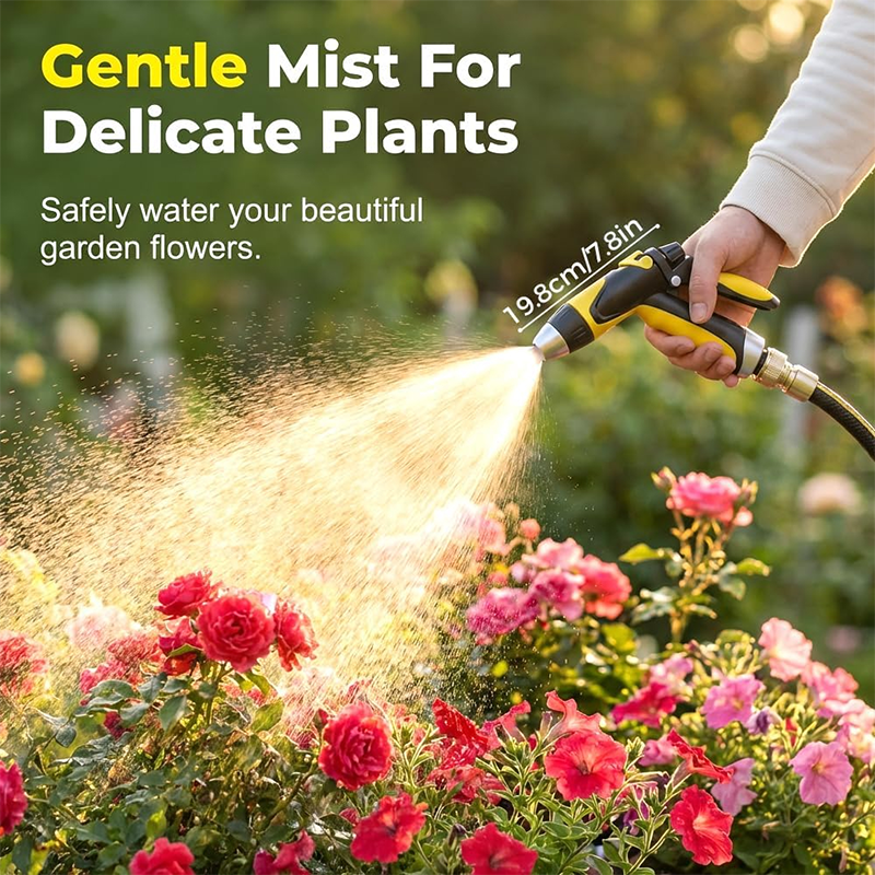 🔫 56% OFF NOW! ⏰ High-Pressure Garden Hose Nozzle Spray Gun – 7 spray patterns & ergonomic grip – Leak-proof, perfect for watering, car washing or patio cleaning 💦