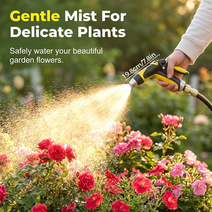 🔫 56% OFF NOW! ⏰ High-Pressure Garden Hose Nozzle Spray Gun – 7 spray patterns & ergonomic grip – Leak-proof, perfect for watering, car washing or patio cleaning 💦