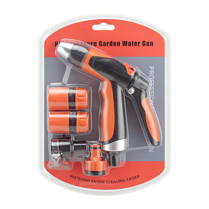 🔫 56% OFF NOW! ⏰ High-Pressure Garden Hose Nozzle Spray Gun – 7 spray patterns & ergonomic grip – Leak-proof, perfect for watering, car washing or patio cleaning 💦