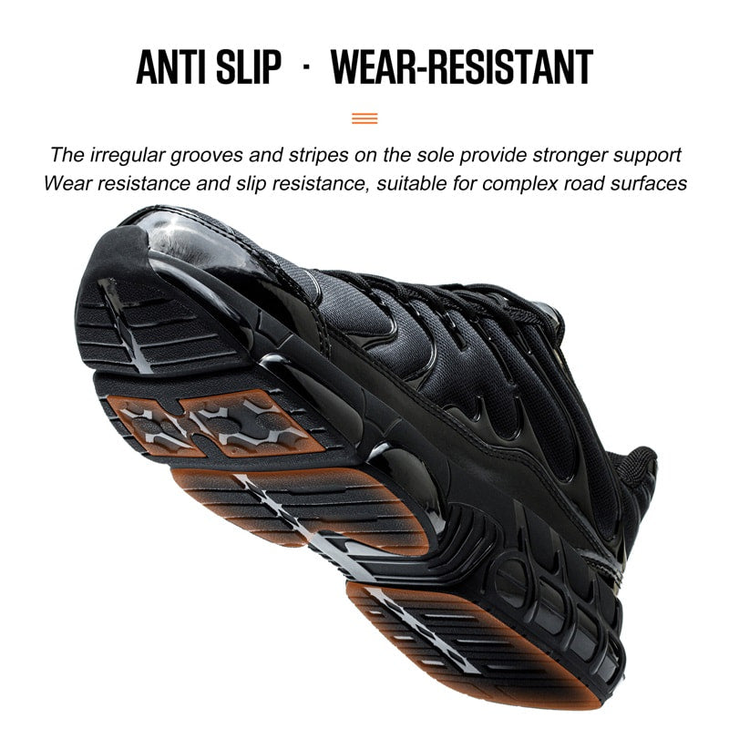 👟 50% OFF NOW! 🛡️ Lightweight Indestructible Non-Slip Steel-Toe Shoes – Composite toe & puncture-proof sole – Perfect for work, hiking or safety – comfortable and durable 🔧