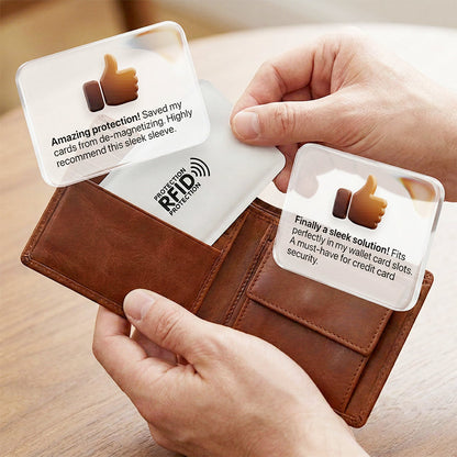 🔥50K+ VERKOCHT | 1 kopen 2 gratis🔒RFID Blokkerende Kaarthoesjes, Bescherm Tegen Kaartdiefstal💳