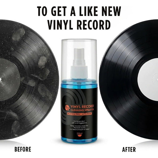 📢📢50% OFF !! ⏰Anti-Static Vinyl Record Cleaning Spray