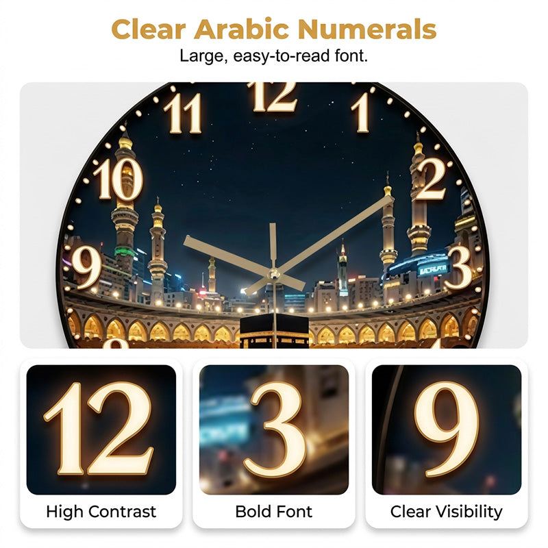 🎁2026 New Arrivals 50% OFF💥Creative Wooden Silent Wall Clock