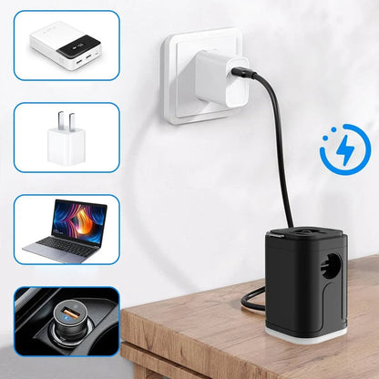 💫 LIMITED-TIME 50% OFF 🎒 Chargeable Camping Air Pump – Portable Comfort for Camping, Travel & Outdoor Fun 🏕️
