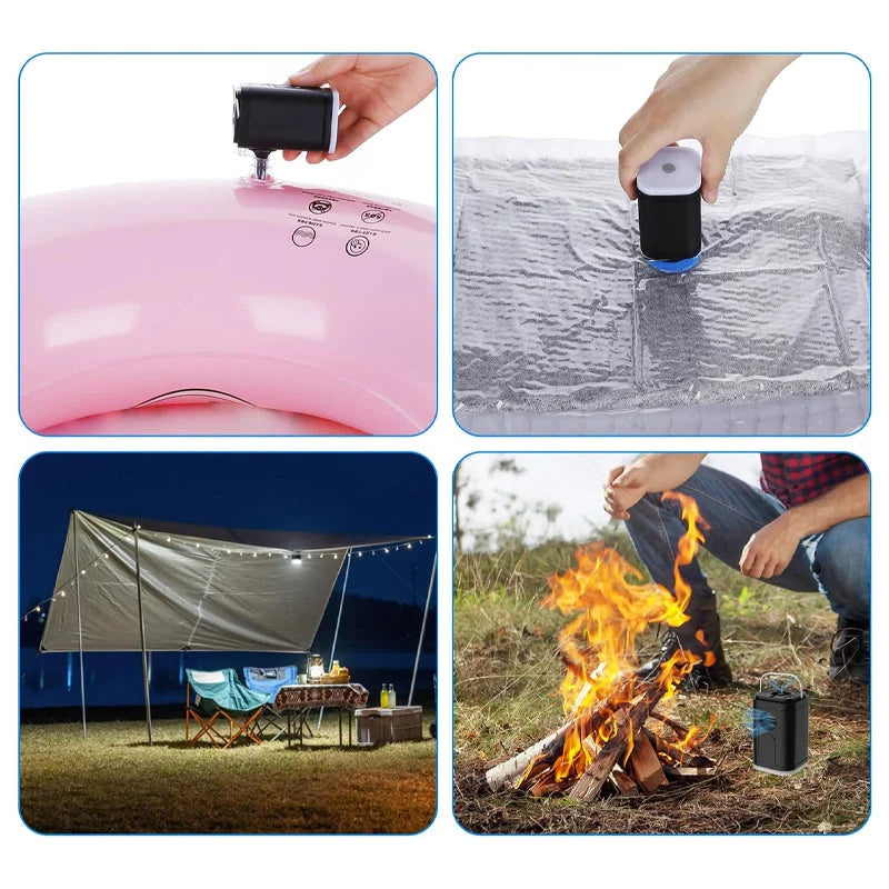 💫 LIMITED-TIME 50% OFF 🎒 Chargeable Camping Air Pump – Portable Comfort for Camping, Travel & Outdoor Fun 🏕️