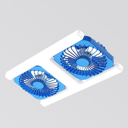 ⏰️Last Day For Free Shipping⌛️Modern 2-in-1 LED Ceiling Fan Light