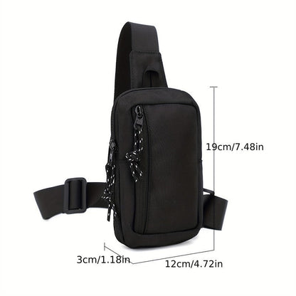 🎒 Urban Commuter Sling Bag for Men – Minimalist, Water-Resistant, Lightweight ✨