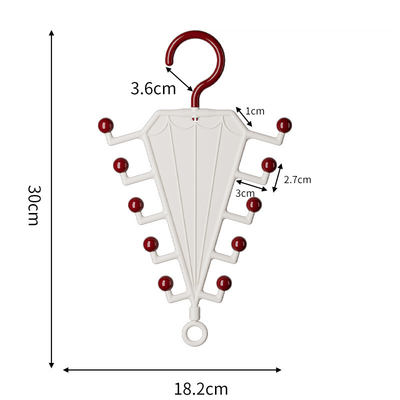 🚪 Space-Saving Wall Hook Organiser — V-Shaped Double Hooks for Coats, Hats, Bags & Keys