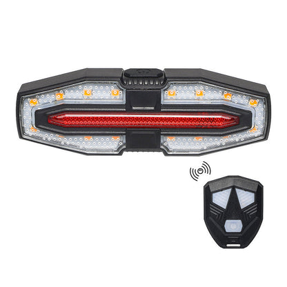 Achterlicht voor de fiets met clax