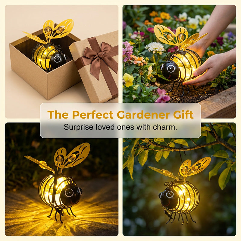 ⏰🔥LIMITED TIME 50% OFF!🔥50K+ SOLD!   🐝Outdoor Hanging Solar Bee Light - Perfect Gift For Plant Lovers Moms Or Literally Anyone Who Smiles❤️