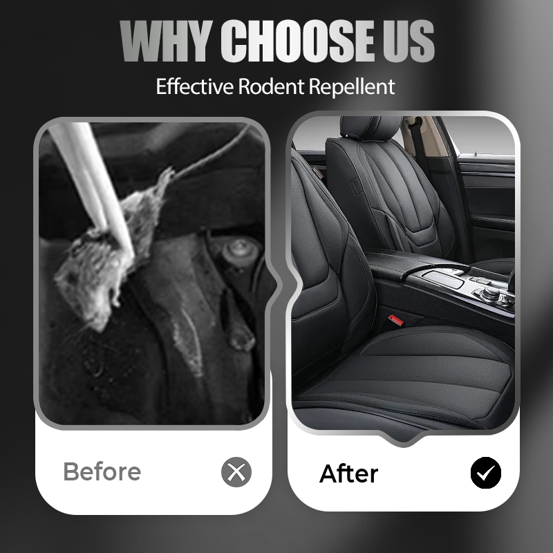 Effectieve knaagdierwerende spray voor auto's