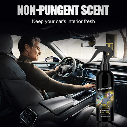 Effectieve knaagdierwerende spray voor auto's