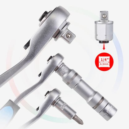 🧰 29pcs Core Ratchet Socket Wrench Kit , Essential Socket Wrench Kit for Daily Fixes and Workshop Jobs