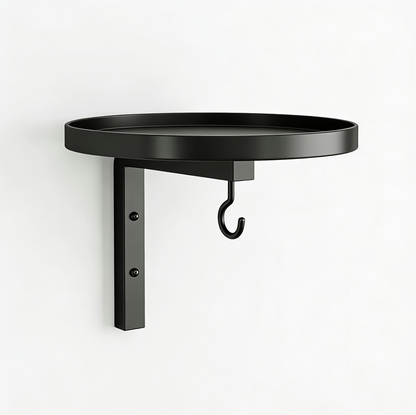 🐦 Wall-Mounted Metal Bird Bath Basin | Space-Saving Garden Bird Water Bowl for Patios, Fences & Outdoor Walls