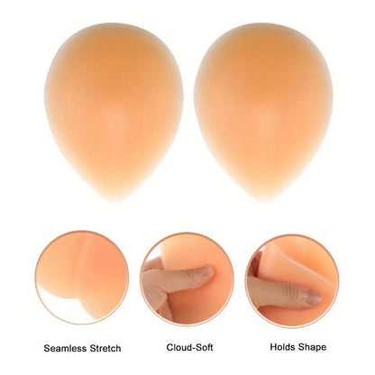 🥳2026 HOT SALE🥳💞50K+ SOLD!🍑✨ 50% OFF! Medical‑Grade Silicone Hip Pads – Self‑adhesive, ultra‑thin edges, natural feel. Instant curves that look & feel real! 💃🛡️
