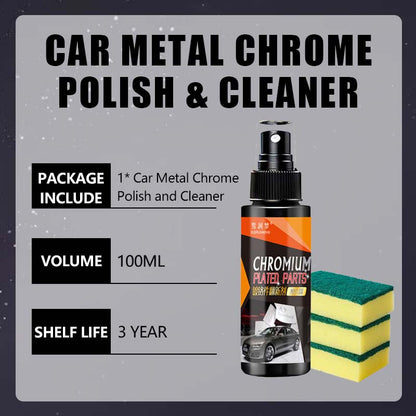 Autometaal chroompoetsmiddel en -reiniger