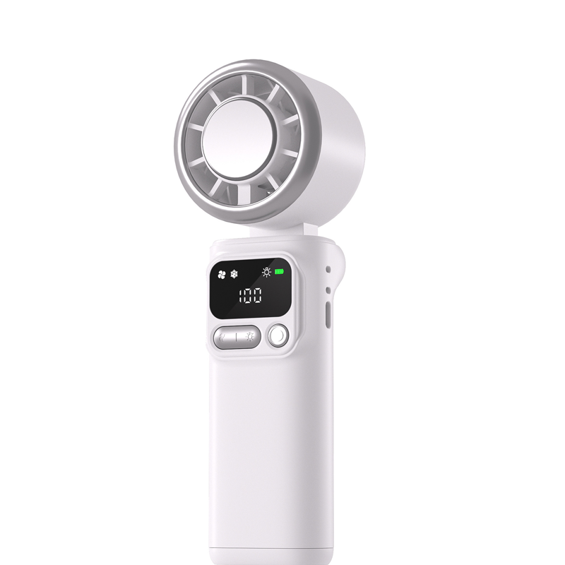 ❄️ Portable Cooling Fan with Ice Compress Plate | Personal Cooling Fan for Travel, Office, Outdoor and Hot Days