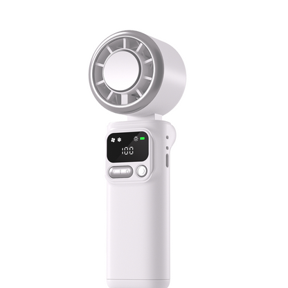 ❄️ Portable Cooling Fan with Ice Compress Plate | Personal Cooling Fan for Travel, Office, Outdoor and Hot Days