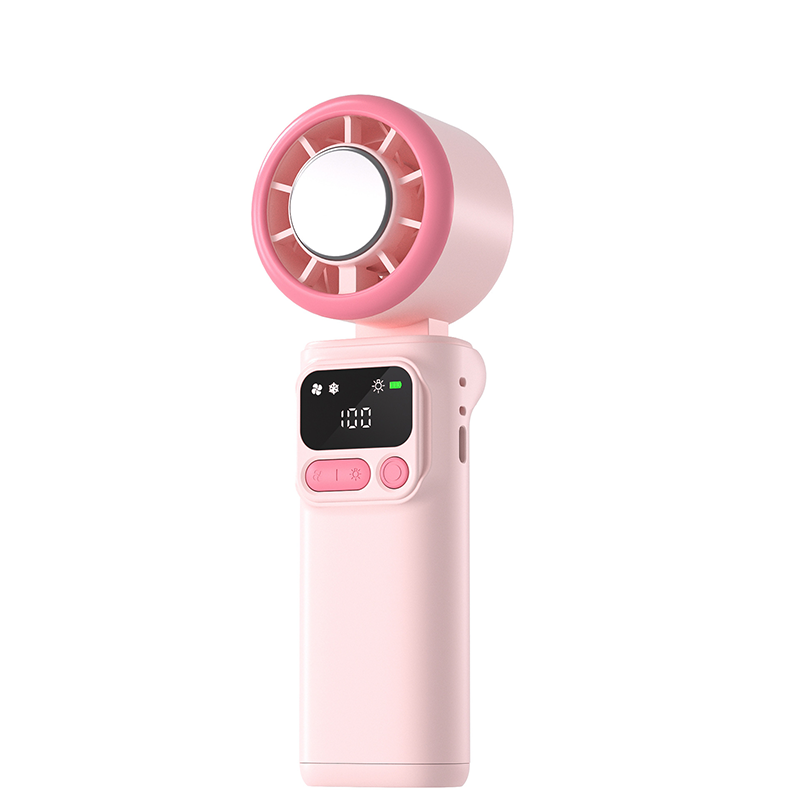 ❄️ Portable Cooling Fan with Ice Compress Plate | Personal Cooling Fan for Travel, Office, Outdoor and Hot Days