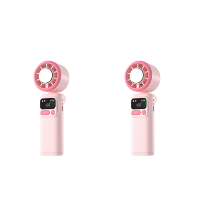 ❄️ Portable Cooling Fan with Ice Compress Plate | Personal Cooling Fan for Travel, Office, Outdoor and Hot Days
