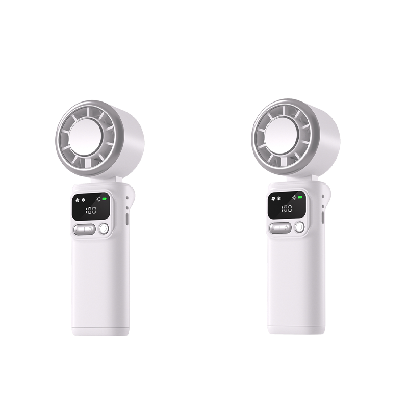 ❄️ Portable Cooling Fan with Ice Compress Plate | Personal Cooling Fan for Travel, Office, Outdoor and Hot Days