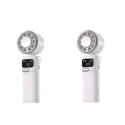 ❄️ Portable Cooling Fan with Ice Compress Plate | Personal Cooling Fan for Travel, Office, Outdoor and Hot Days