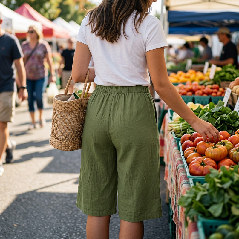 👖 54% OFF NOW! ⏰ Women's Wide Leg Trousers – Flowy & lightweight – Perfect for summer, office or casual elegance – comfortable and versatile 🌸✨